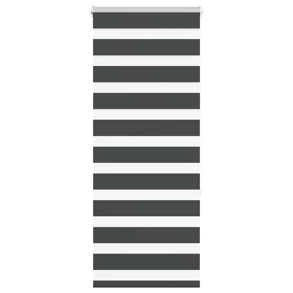 Zebrafüggönnyel fekete szövetszélesség 55,9 cm poliészter