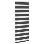 Zebrafüggönnyel fekete szövetszélesség 55,9 cm poliészter 3