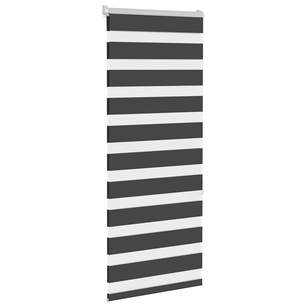 Zebrafüggönnyel fekete szövetszélesség 55,9 cm poliészter 3