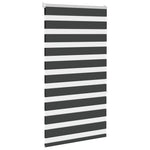 Zebrafüggönnyel fekete szövetszélesség 85,9 cm poliészter 3