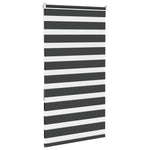 Zebrafüggönnyel fekete szövetszélesség 85,9 cm poliészter 4