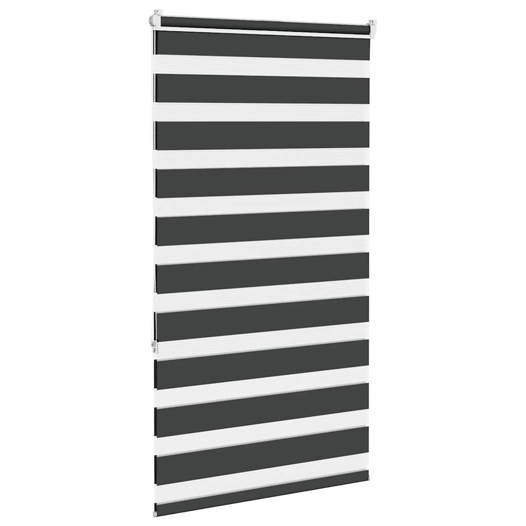 Zebrafüggönnyel fekete szövetszélesség 85,9 cm poliészter 4
