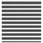 Zebrafüggönnyel fekete szövetszélesség 140,9 cm poliészter