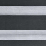 Zebrafüggönnyel fekete szövetszélesség 140,9 cm poliészter 15