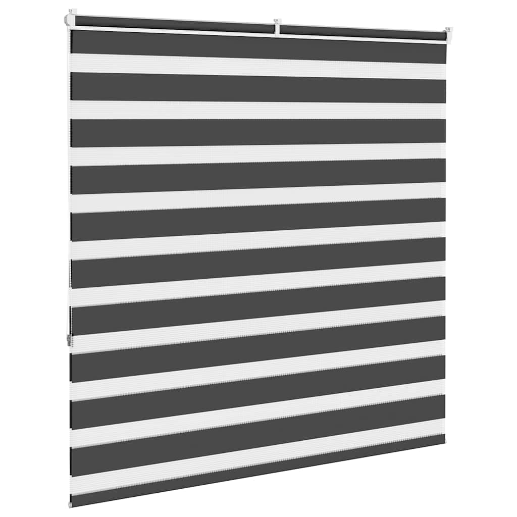 Zebrafüggönnyel fekete szövetszélesség 140,9 cm poliészter 4