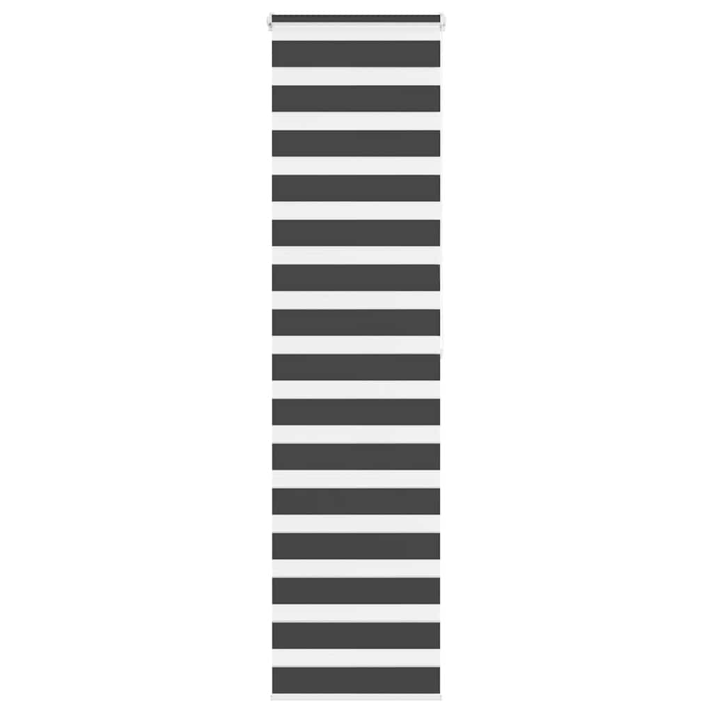 Zebrafüggönnyel fekete szövetszélesség 50,9 cm poliészter