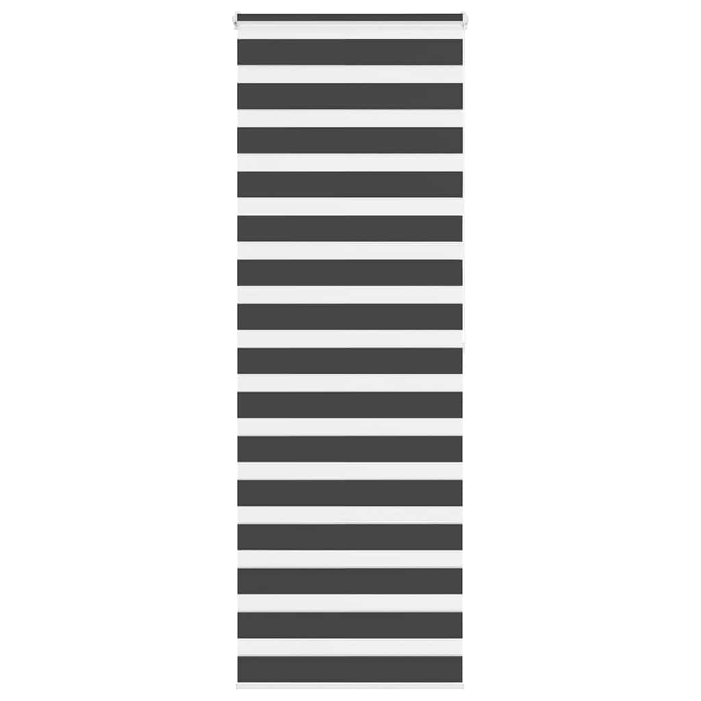 Zebrafüggönnyel fekete szövetszélesség 85,9 cm poliészter
