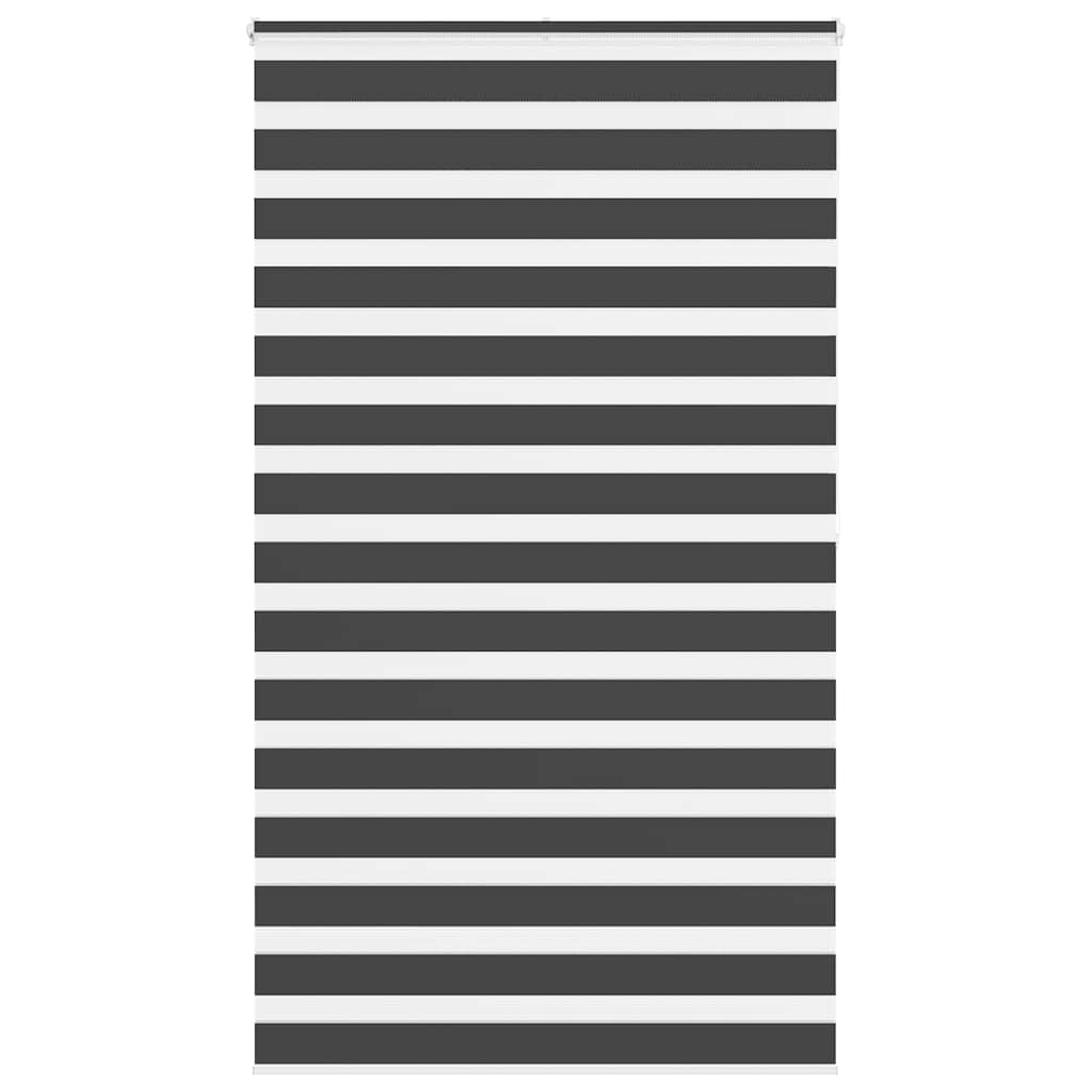 Zebrafüggönnyel fekete szövetszélesség 115,9 cm poliészter