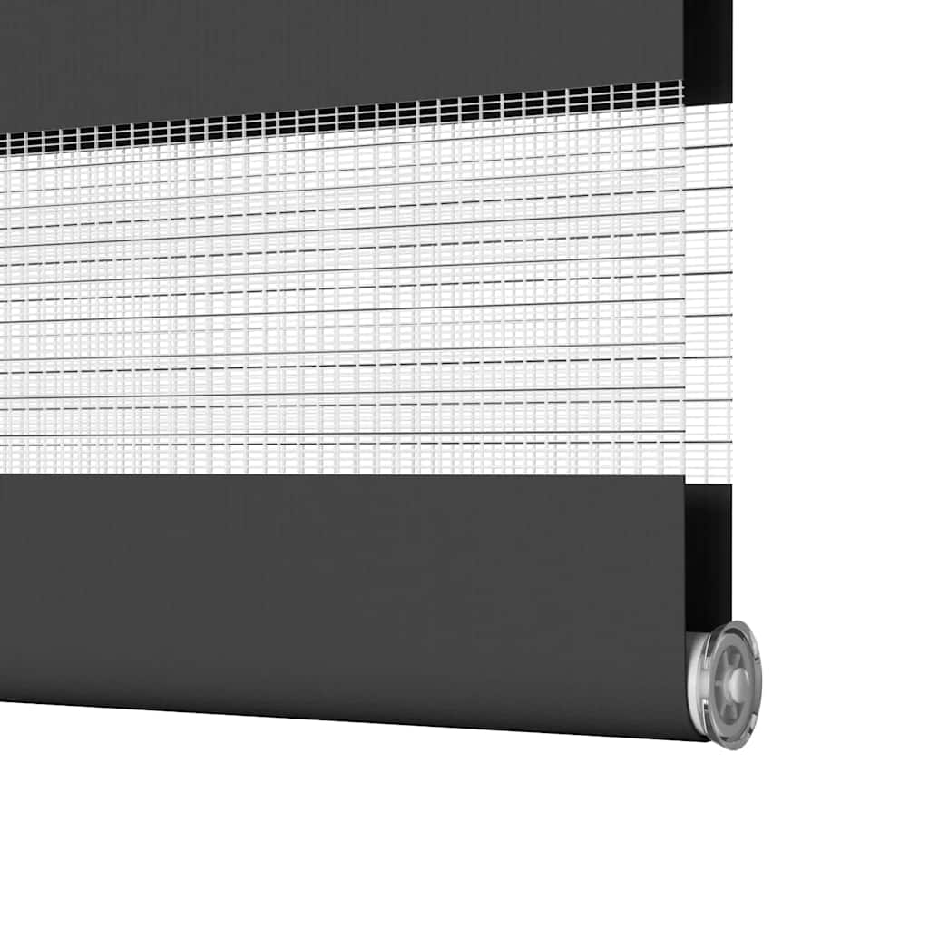Zebrafüggönnyel fekete szövetszélesség 115,9 cm poliészter 12