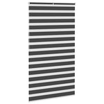 Zebrafüggönnyel fekete szövetszélesség 115,9 cm poliészter 4