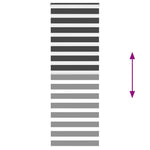 Zebrafüggönnyel fekete szövetszélesség 80,9 cm poliészter 5