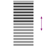 Zebrafüggönnyel fekete szövetszélesség 90,9 cm poliészter 5