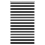 Zebrafüggönnyel fekete szövetszélesség 120,9 cm poliészter