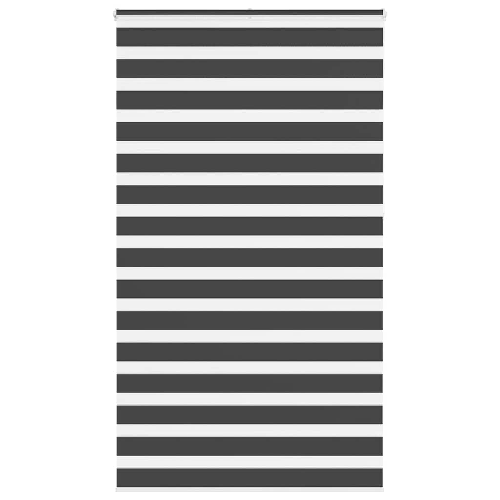 Zebrafüggönnyel fekete szövetszélesség 120,9 cm poliészter