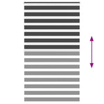 Zebrafüggönnyel fekete szövetszélesség 120,9 cm poliészter 5