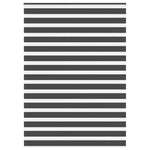 Zebrafüggönnyel fekete szövetszélesség 155,9 cm poliészter