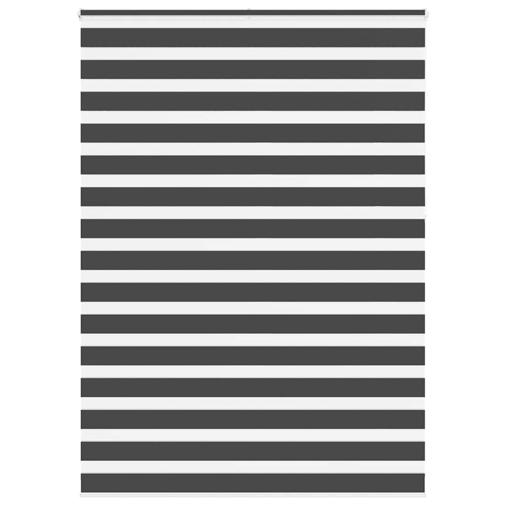 Zebrafüggönnyel fekete szövetszélesség 155,9 cm poliészter