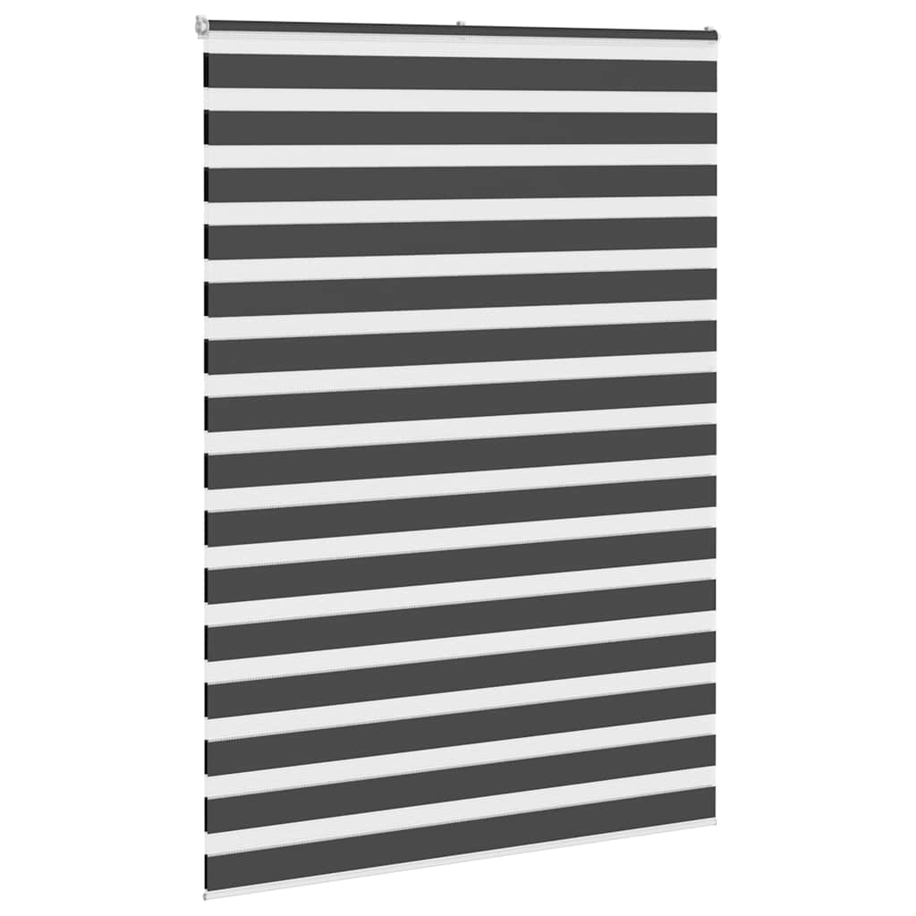 Zebrafüggönnyel fekete szövetszélesség 155,9 cm poliészter 3
