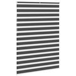 Zebrafüggönnyel fekete szövetszélesség 155,9 cm poliészter 4