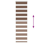 Zebrafüggönnyel barna szövetszélesség 35,9 cm poliészter 5