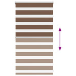 Zebrafüggönnyel barna szövetszélesség 70,9 cm poliészter 6