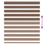Zebrafüggönnyel barna szövetszélesség 115,9 cm poliészter 5