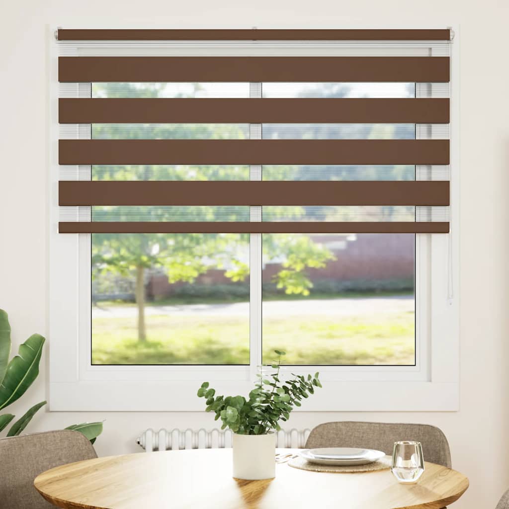Zebrafüggönnyel barna szövetszélesség 140,9 cm poliészter 2