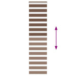 Zebrafüggönnyel barna szövetszélesség 55,9 cm poliészter 5