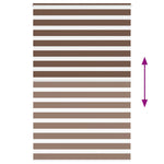 Zebrafüggönnyel barna szövetszélesség 140,9 cm poliészter 5