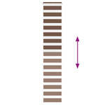 Zebrafüggönnyel barna szövetszélesség 45,9 cm poliészter 5