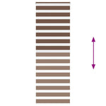 Zebrafüggönnyel barna szövetszélesség 80,9 cm poliészter 5