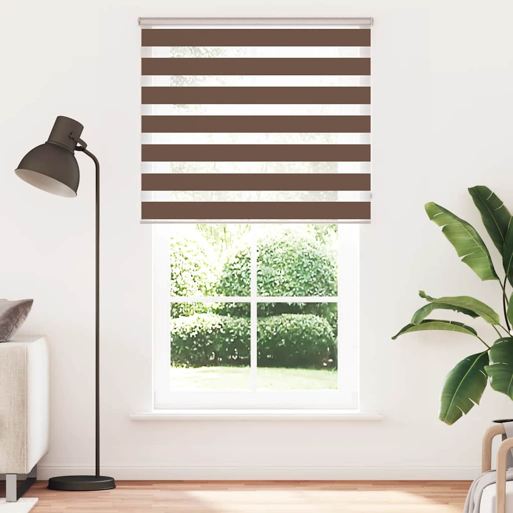 Zebrafüggönnyel barna szövetszélesség 125,9 cm poliészter 2