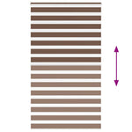 Zebrafüggönnyel barna szövetszélesség 125,9 cm poliészter 5