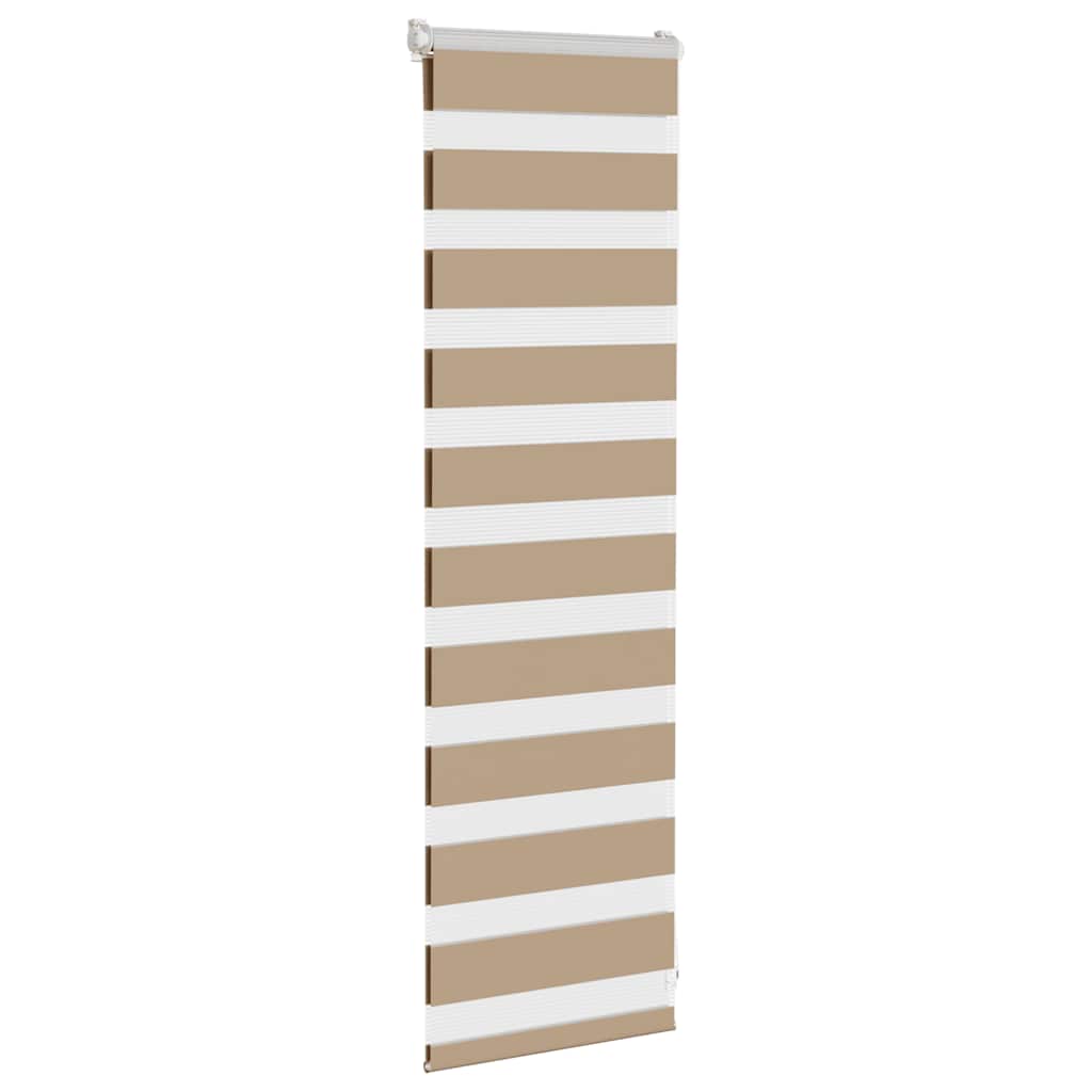 Zebrafüggönnyel homokbarna szövetszélesség 35,9 cm poliészter 3