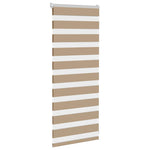 Zebrafüggönnyel homokbarna szövetszélesség 60,9 cm poliészter 3