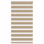 Zebrafüggönnyel homokbarna szövetszélesség 70,9 cm poliészter