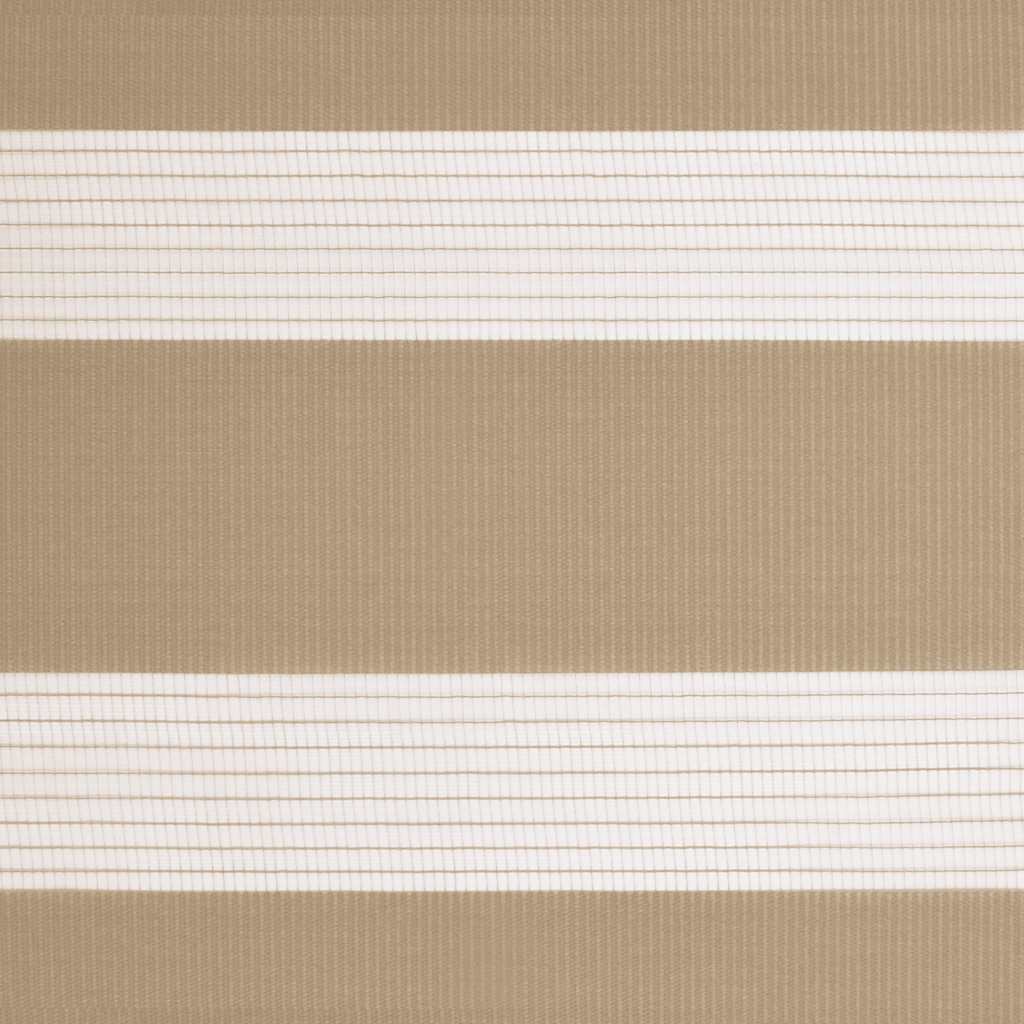 Zebrafüggönnyel homokbarna szövetszélesség 105,9 cm poliészter 15