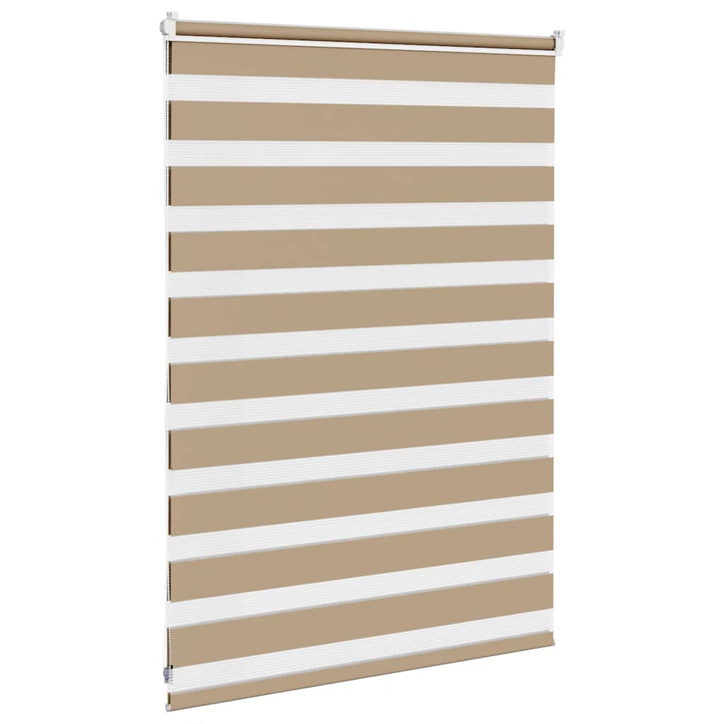 Zebrafüggönnyel homokbarna szövetszélesség 105,9 cm poliészter 4