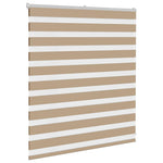 Zebrafüggönnyel homokbarna szövetszélesség 130,9 cm poliészter 3
