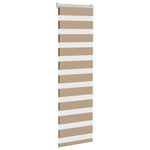 Zebrafüggönnyel homokbarna szövetszélesség 35,9 cm poliészter 3