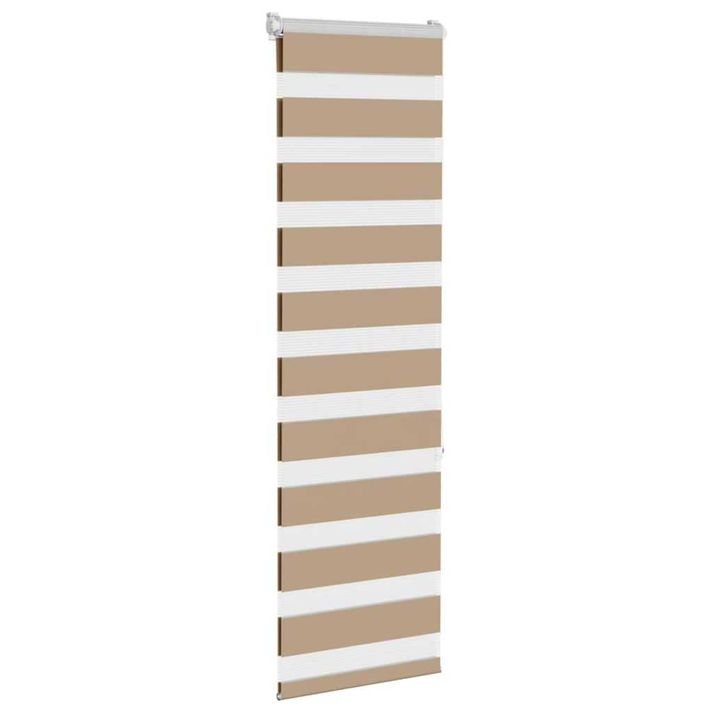 Zebrafüggönnyel homokbarna szövetszélesség 35,9 cm poliészter 3