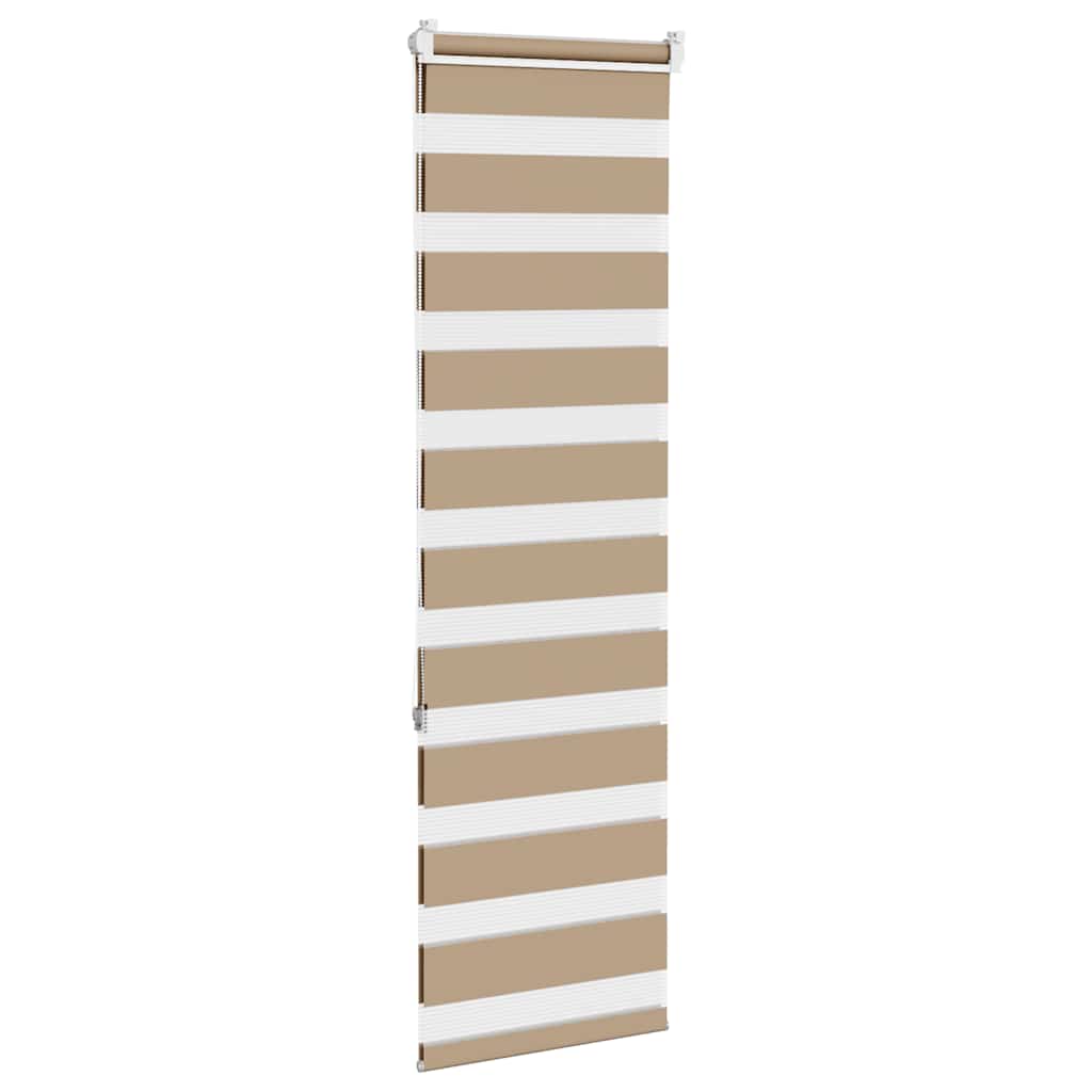 Zebrafüggönnyel homokbarna szövetszélesség 35,9 cm poliészter 4