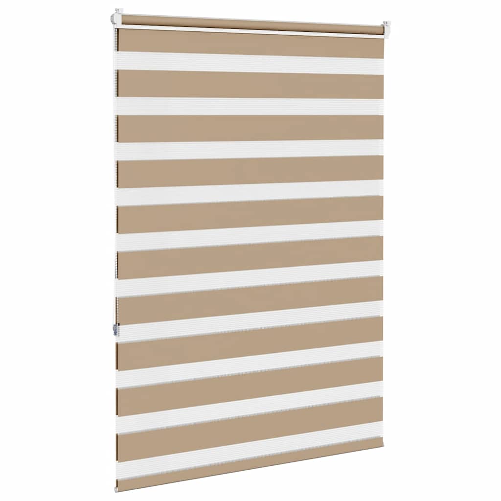 Zebrafüggönnyel homokbarna szövetszélesség 105,9 cm poliészter 4