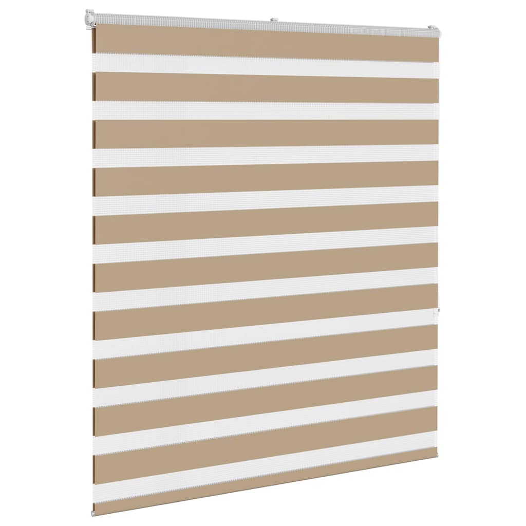 Zebrafüggönnyel homokbarna szövetszélesség 130,9 cm poliészter 3