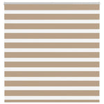 Zebrafüggönnyel homokbarna szövetszélesség 140,9 cm poliészter