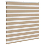 Zebrafüggönnyel homokbarna szövetszélesség 140,9 cm poliészter 3