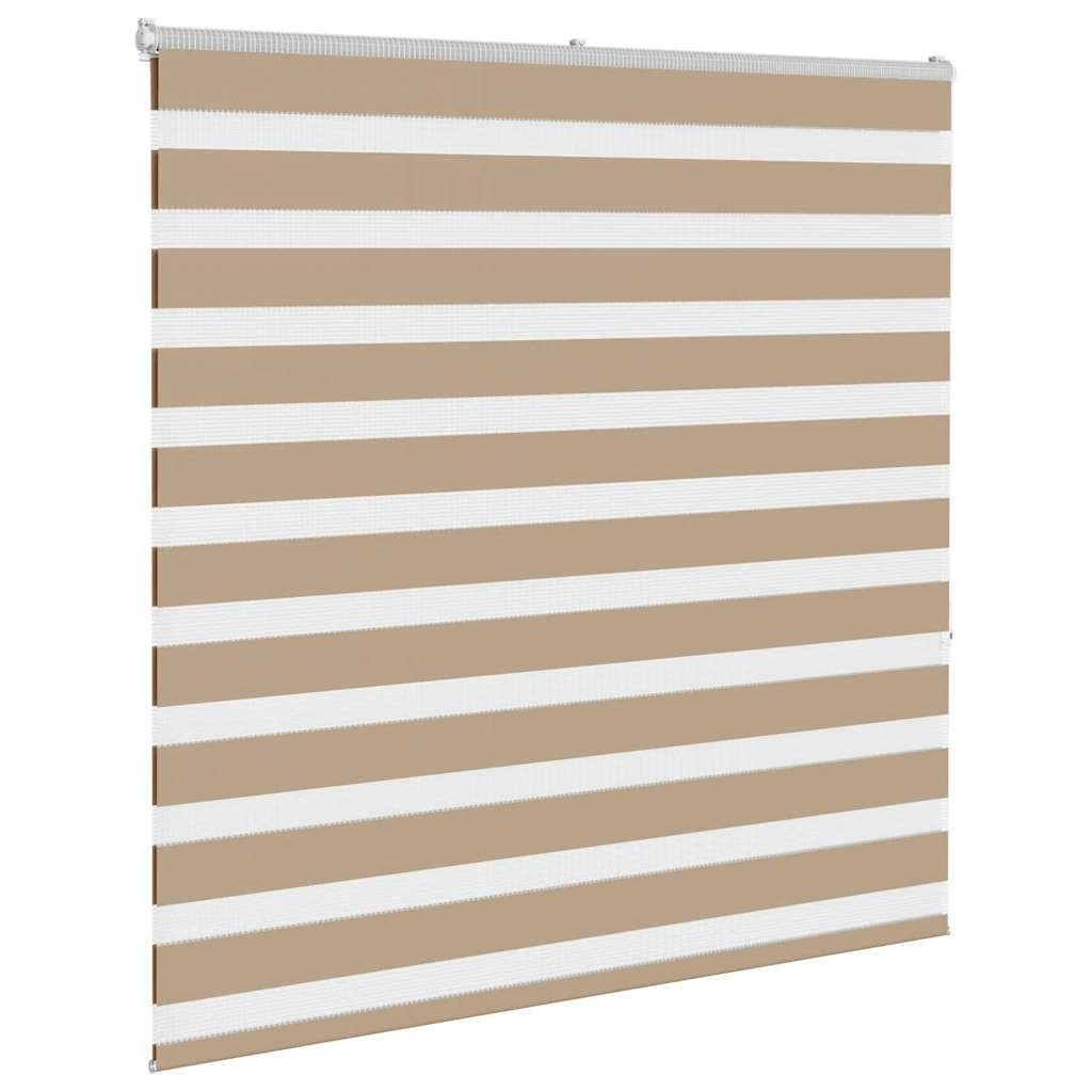 Zebrafüggönnyel homokbarna szövetszélesség 140,9 cm poliészter 3