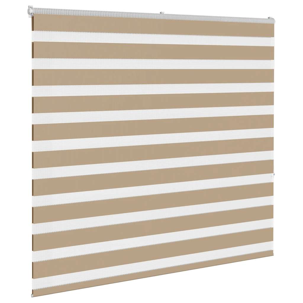 Zebrafüggönnyel homokbarna szövetszélesség 160,9 cm poliészter 3