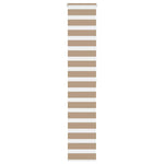 Zebrafüggönnyel homokbarna szövetszélesség 35,9 cm poliészter