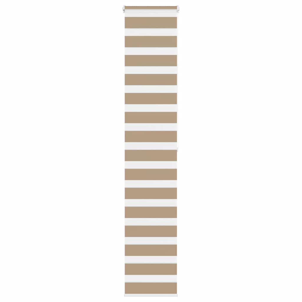 Zebrafüggönnyel homokbarna szövetszélesség 45,9 cm poliészter